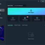 Wondershare Filmora 11 Menu