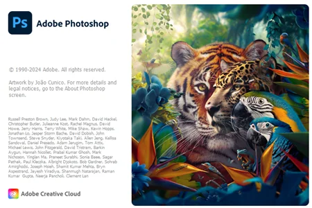 Adobe Photoshop 2024 Menu