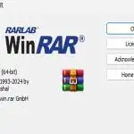 Winrar 6.01 Menu