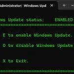 Windows Update Switcher Tools!! Windows Update Switcher Menu