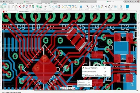 Autodesk Eagle Menu