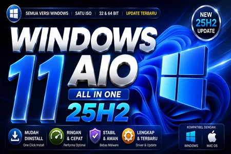 Windows 11 AIO 25H2 Menu