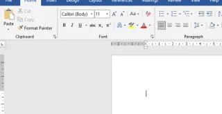 office 2019 menu