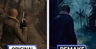 RE 4 Remake Menu