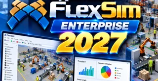 Autodesk FlexSim Enterprise 2027 Menu